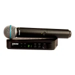 Shure BLX24/B58 Sistema Micrófono Inalámbrico de Mano  Cápsula Beta 58A
