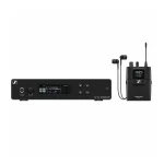 Sennheiser XSWIEM SET Sistema Monitoreo In-Ear Inalámbrico