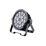 TECSHOW NEBULA HEX PAR FLAT ALUMINIO 18 Leds 12W 6 en 1 RGBWA-UV