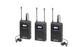 Boya BY-WM8 PRO K2 SISTEMA DE MICRÓFONO INALAMBRICO DOBLE ( Receptor+ 2 Transmisores + 2 Microfonos ) - Imagen 2