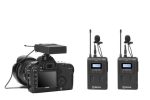 Boya BY-WM8 PRO K2 SISTEMA DE MICRÓFONO INALAMBRICO DOBLE ( Receptor+ 2 Transmisores + 2 Microfonos ) - Imagen 4