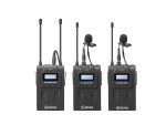 Boya BY-WM8 PRO K2 SISTEMA DE MICRÓFONO INALAMBRICO DOBLE ( Receptor+ 2 Transmisores + 2 Microfonos ) - Imagen 13