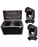 BD-LB250K KIT 2x BEAM 250W CABEZA MÓVIL+ FLIGHT CASE