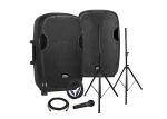 Pack Probass Sistema Audio Portable PA con Mezclador 6 canales + efectos (Set de amplificación) 2 parlantes de 15"300w - Imagen 10