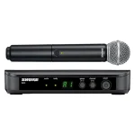 Shure BLX24/SM58-J10 Sistema Micrófono Inalámbrico de Mano