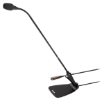 SHURE CVG18D B/C Microfono cuello ganso 18″ con base de sobremesa.