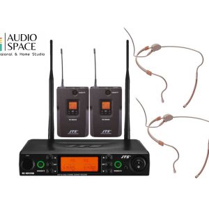 JTS Sistema inalambrico Cintillo dual  RU-8012DBRU-850TB+CM-214ULIF.