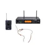 JTS Sistema Inalambrico de Cintillo Beige,  RU-8011D/RU-850TB+CM-214ULIF  multifrecuencias.