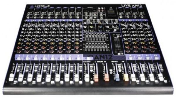 Audiolab Live AN12 Mezclador Analogo 12 Canales - Imagen 2