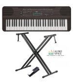 Yamaha Teclado PSRE360 + ATRIL+ Pedal Sustaine