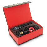 NOVIK FNK5 Micrófono dinámico + Cable y Porta micrófono