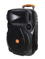 Fujitel Parlante activo 12″ Bluetooth con batería Recargable + Microfono Inalambrico - Imagen 2