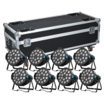 BIG DIPPER BD-LPC004HK KIT X 8 RGBW LED PAR KING 18X8W QUAD