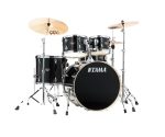Batería acústica Tama Imperialstar IP58H6W - Hairline Black "Incluye Sillin"
