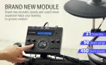 Donner DED200 Batería Electrónica+Sillin+Baquetas+Audifonos - Imagen 5