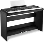 Donner SE-1 Piano Digital 88 Teclas Black - con triple pedal de resonancia y Soporte piano - Imagen 9