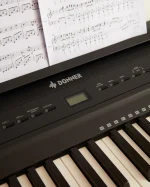Donner SE-1 Piano Digital 88 Teclas Black - con triple pedal de resonancia y Soporte piano - Imagen 7