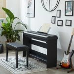 Donner DEP20 Piano Digital teclado  88 teclas contrapesadas con triple pedal de resonancia y Soporte piano - Imagen 3