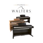 Walters DK-100B Piano digital - color negro - Imagen 3