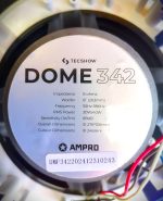 Tecshow DOME 342 Parlante de cielo 30W/40W, Voltaje 100V - Imagen 3