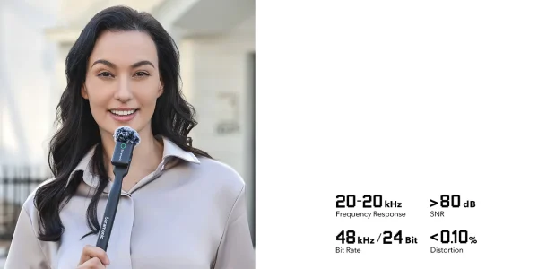 Saramonic Blink500B2 Micrófono solapa inalámbrico con 2 transmisores y receptor - Imagen 10