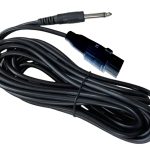Cable de 3 metros  XLR hembra a Plug de 1/4 "