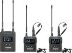 Saramonic UwMic9S Mini Kit 2 | Sistema premium inalámbrico UHF 2 Microfonos solapa +transmisores microtransmisores, receptor cámara dual micro. - Imagen 2
