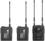 Saramonic UwMic9S Mini Kit 2 | Sistema premium inalámbrico UHF 2 Microfonos solapa +transmisores microtransmisores, receptor cámara dual micro. - Imagen 6