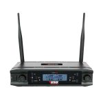 Novik NK-660 Micrófono Doble Inalámbrico UHF con salida XLR - Imagen 2