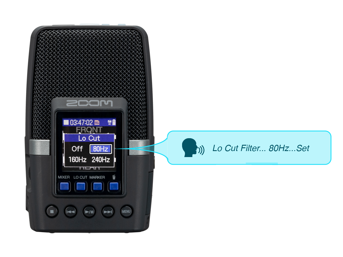 ZOOM H2E Grabadora de audio digital portátil - Imagen 4