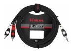 Kirlin Cable 2 RCA a Miniplug 3 mts